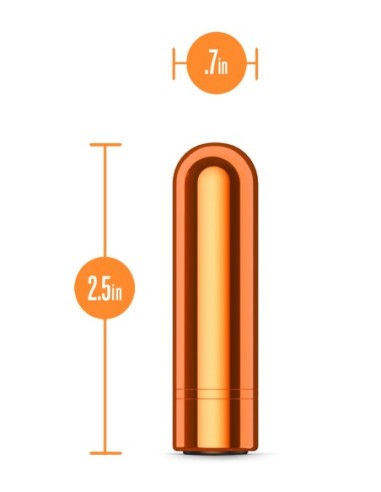 KOOL VIBES RECHARGEABLE MINI BULLET TANGERINE