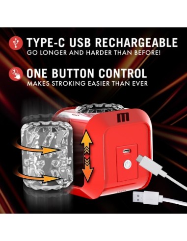 M FOR MEN SLAMBOX ROJO