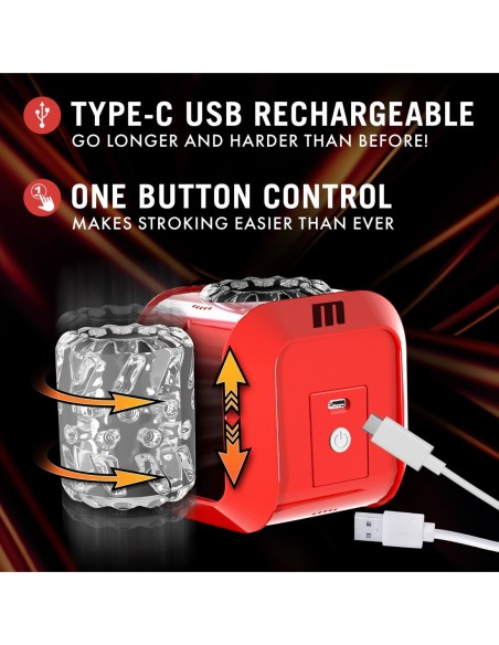 M FOR MEN SLAMBOX ROJO