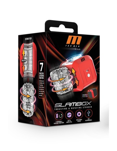 M FOR MEN SLAMBOX ROJO