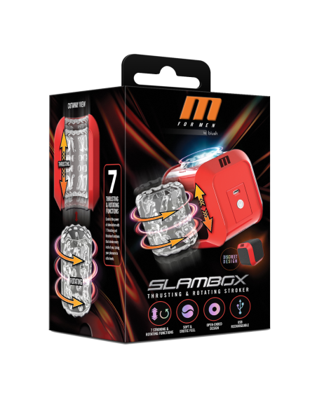 M FOR MEN SLAMBOX RED