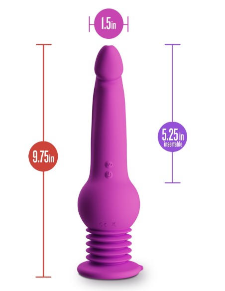 IMPRESSIONS NEW YORK GYROQUAKE DILDO PURPLE