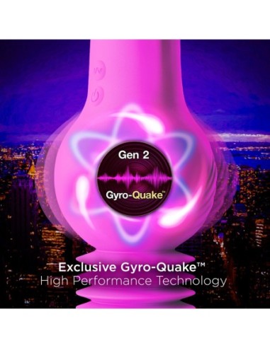 IMPRESSIONS NEW YORK GYROQUAKE DILDO PURPLE