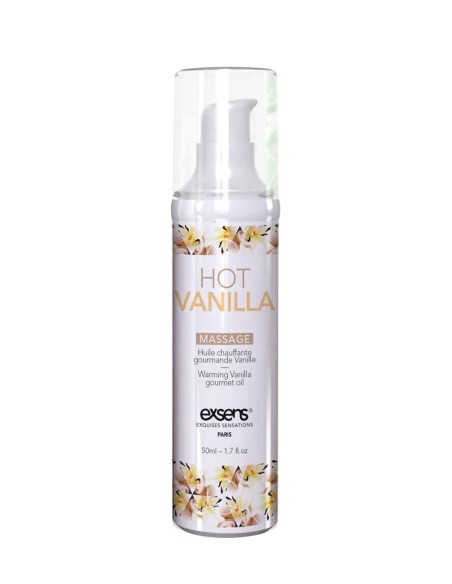 EXSENS ACEITE DE MASAJE CALIENTE VAINILLA CALIENTE 50ML