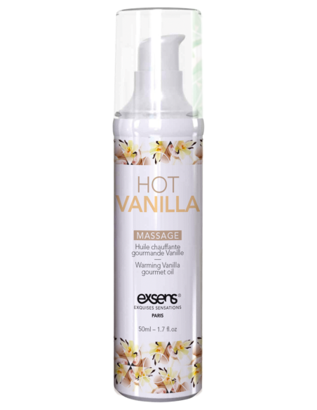 EXSENS ACEITE DE MASAJE CALIENTE VAINILLA CALIENTE 50ML