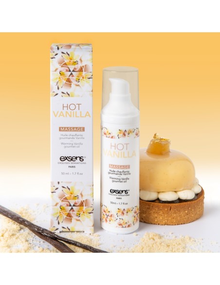EXSENS ACEITE DE MASAJE CALIENTE VAINILLA CALIENTE 50ML