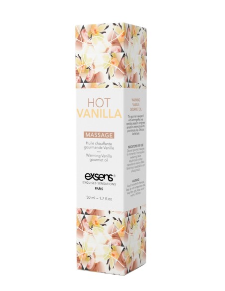 EXSENS ACEITE DE MASAJE CALIENTE VAINILLA CALIENTE 50ML