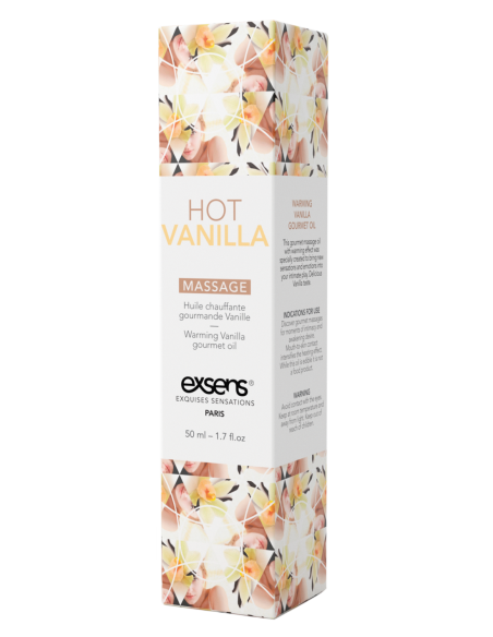 EXSENS ACEITE DE MASAJE CALIENTE VAINILLA CALIENTE 50ML