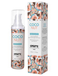 EXSENS ACEITE DE MASAJE CALENTAMIENTO COCO 50ML 2