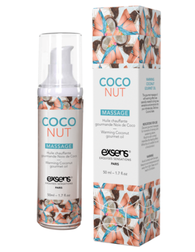 EXSENS ACEITE DE MASAJE CALENTAMIENTO COCO 50ML