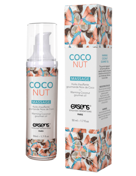 EXSENS ACEITE DE MASAJE CALENTAMIENTO COCO 50ML