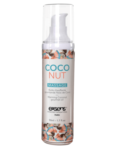 EXSENS ACEITE DE MASAJE CALENTAMIENTO COCO 50ML