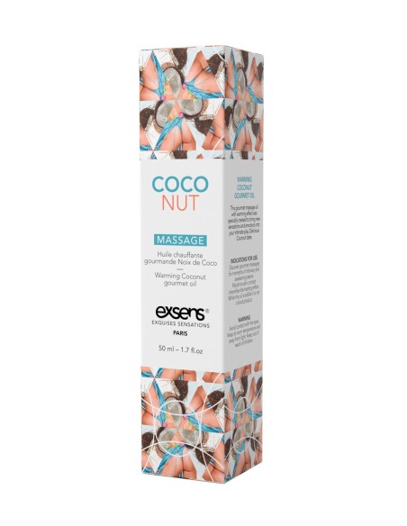 EXSENS ACEITE DE MASAJE CALENTAMIENTO COCO 50ML
