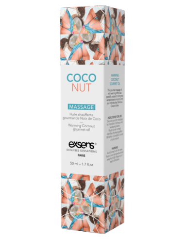 EXSENS ACEITE DE MASAJE CALENTAMIENTO COCO 50ML
