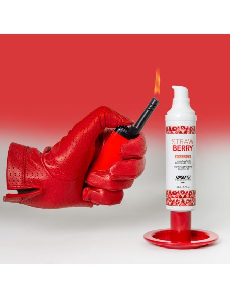 EXSENS ACEITE DE MASAJE CALENTAMIENTO FRESA 50ML