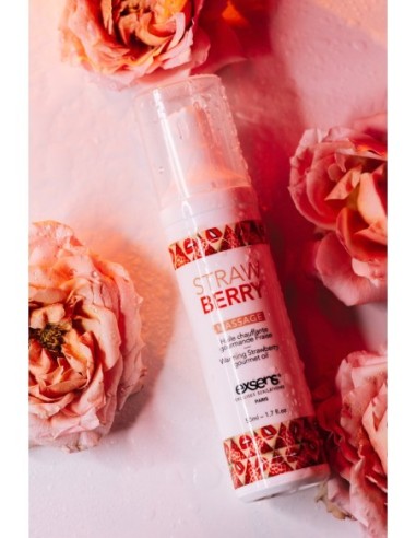 EXSENS ACEITE DE MASAJE CALENTAMIENTO FRESA 50ML