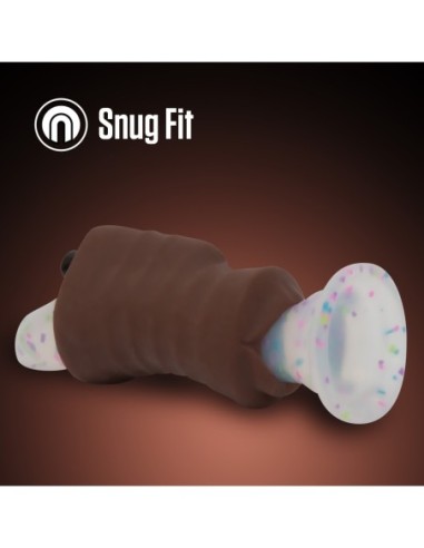 ENLUST KRYSTAL STROKER VIBRADOR MARRÓN