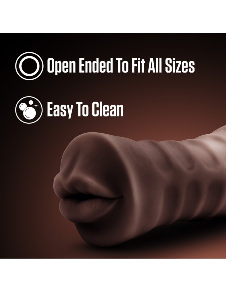 ENLUST KRYSTAL VIBRATING STROKER BROWN