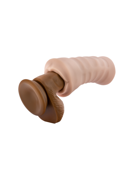 ENLUST NICOLE STROKER VIBRADOR BEIGE