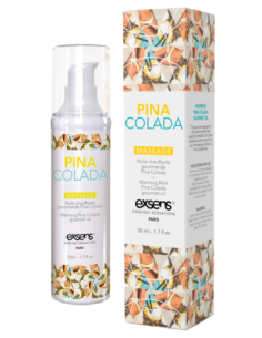 EXSENS ACEITE DE MASAJE CALIENTE PIÑA COLADA 50ML 2