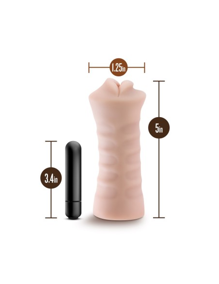 ENLUST NICOLE STROKER VIBRADOR BEIGE