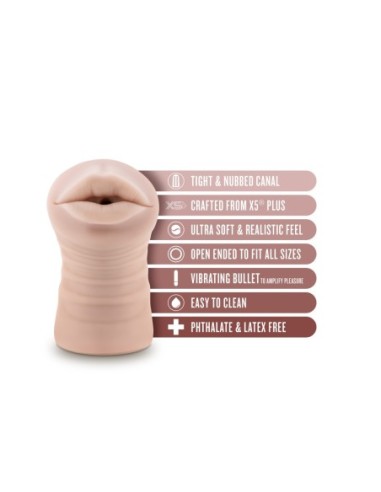 ENLUST NICOLE VIBRATING STROKER BEIGE