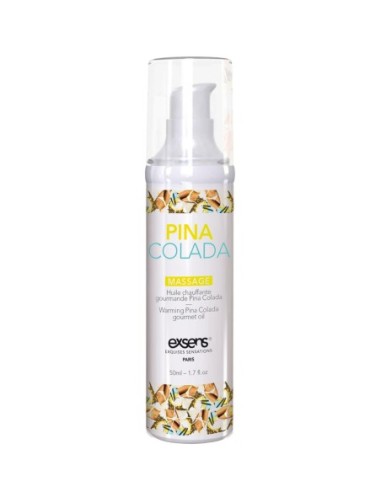 EXSENS ACEITE DE MASAJE CALIENTE PIÑA COLADA 50ML