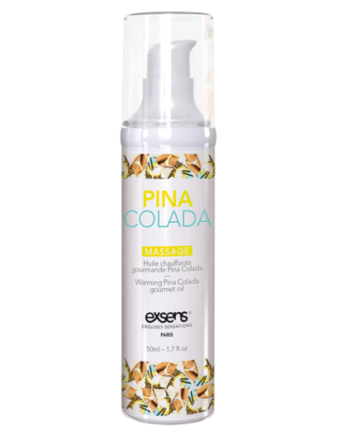EXSENS ACEITE DE MASAJE CALIENTE PIÑA COLADA 50ML