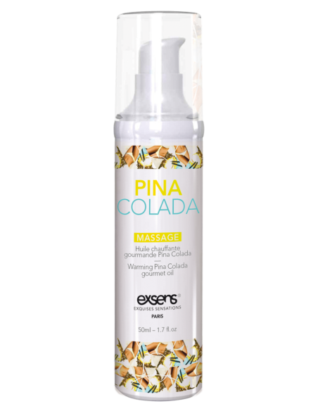 EXSENS ACEITE DE MASAJE CALIENTE PIÑA COLADA 50ML