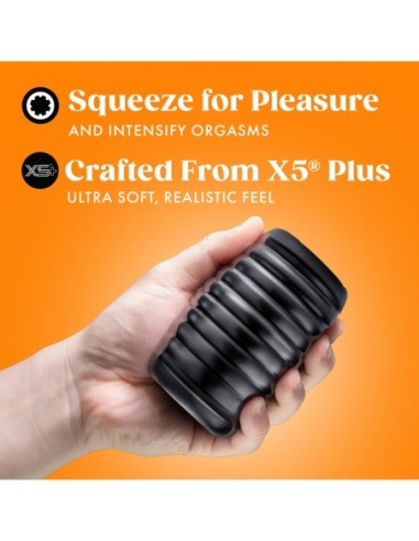 RIZE GRASP STROKER AUTOLUBRICANTE NEGRO