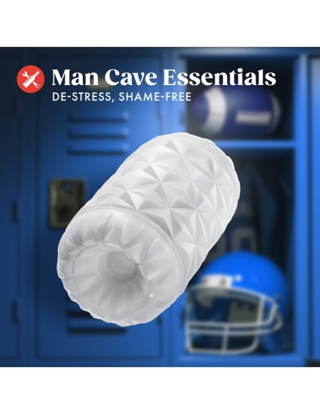 RIZE REAKT SELF-LUBRICATING STROKER WHITE