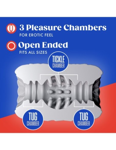 RIZE REAKT STROKER AUTOLUBRICANTE BLANCO