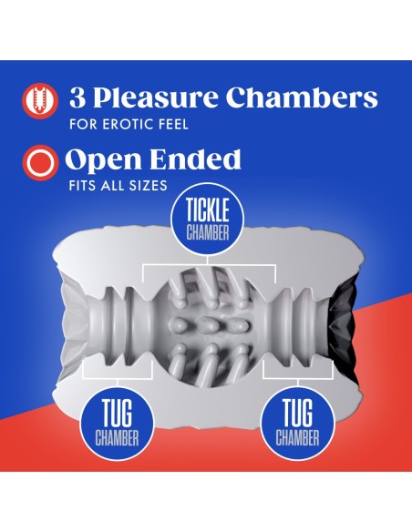 RIZE REAKT SELF-LUBRICATING STROKER WHITE