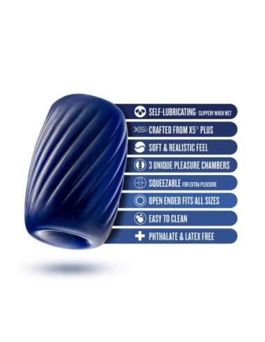 RIZE TURBINE SELF-LUBRICATING STROKER BLUE