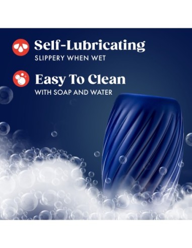 RIZE TURBINA AUTOLUBRICANTE STROKER AZUL