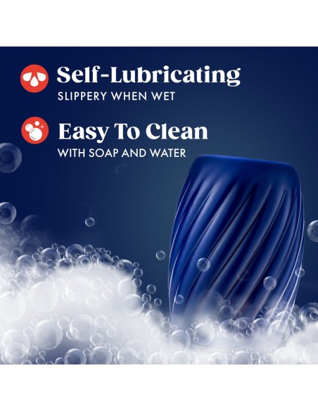 RIZE TURBINE SELF-LUBRICATING STROKER BLUE