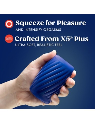 RIZE TURBINE SELF-LUBRICATING STROKER BLUE