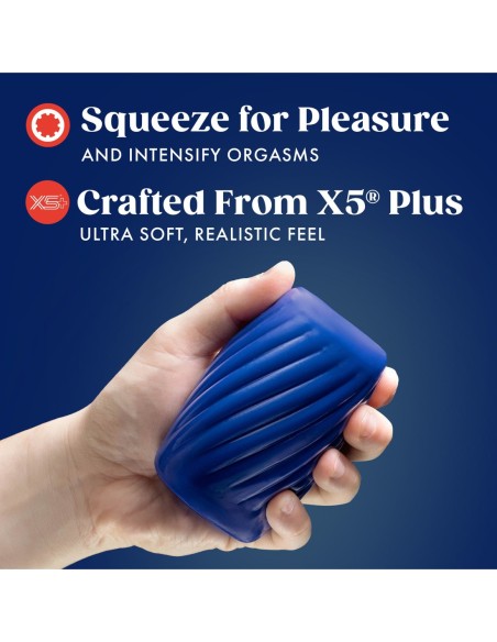 RIZE TURBINE SELF-LUBRICATING STROKER BLUE