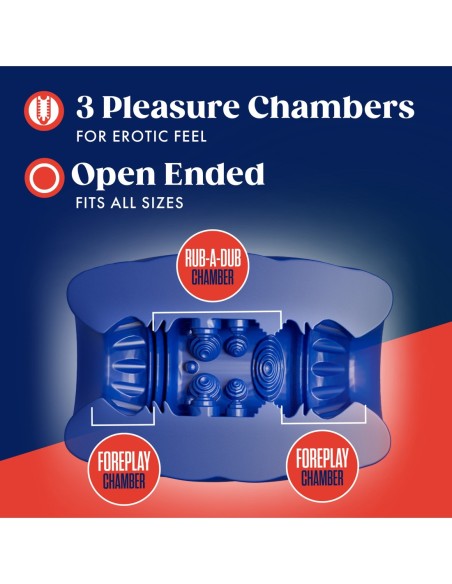 RIZE TURBINA AUTOLUBRICANTE STROKER AZUL