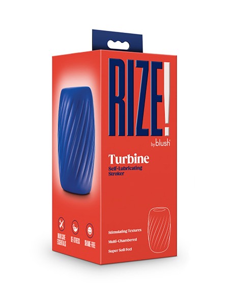 RIZE TURBINE SELF-LUBRICATING STROKER BLUE