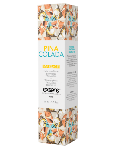 EXSENS ACEITE DE MASAJE CALIENTE PIÑA COLADA 50ML