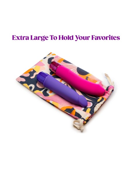 THE COLLECTION BURST COTTON TOY BAG