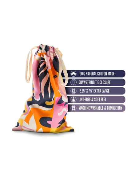 THE COLLECTION BURST COTTON TOY BAG