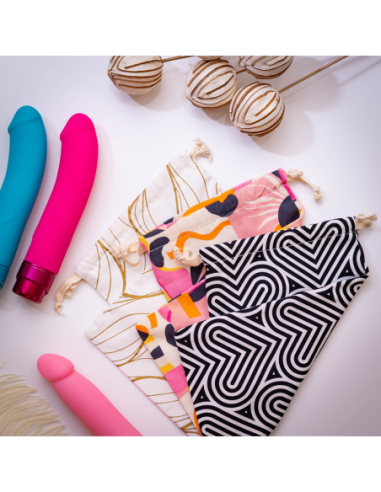 THE COLLECTION BURST COTTON TOY BAG