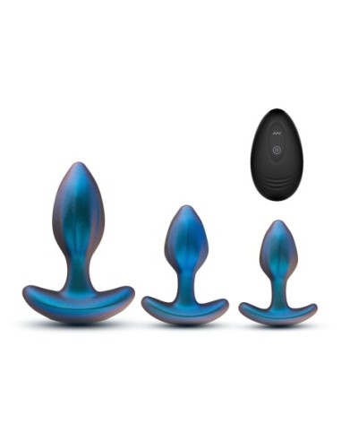 ANAL ADVENTURES MATRIX COSMOS PLUG KIT LUNAR BLUE