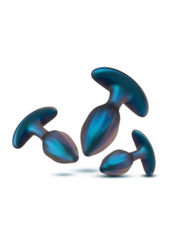 ANAL ADVENTURES MATRIX COSMOS PLUG KIT LUNAR BLUE