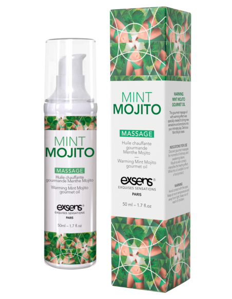 EXSENS ACEITE DE MASAJE CALENTAMIENTO MENTA MOJITO 50ML