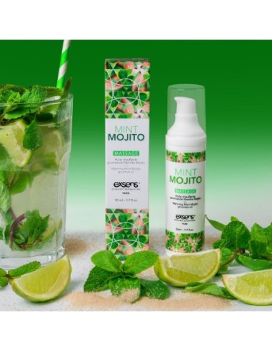 EXSENS ACEITE DE MASAJE CALENTAMIENTO MENTA...