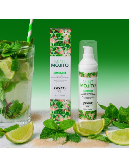 EXSENS ACEITE DE MASAJE CALENTAMIENTO MENTA MOJITO 50ML