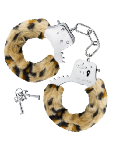 TEMPTASIA BEGINNER CUFFS LEOPARD